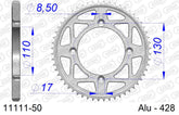 Corona AFAM 11111-50 in all. passo 428 HONDA CRF 150 F 2007  -2019